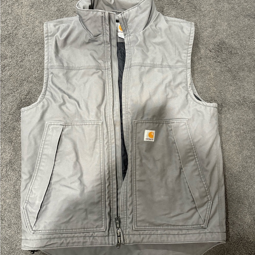 Carhartt Light Gray Work Vest